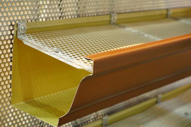 Gutter Filter Installation detail