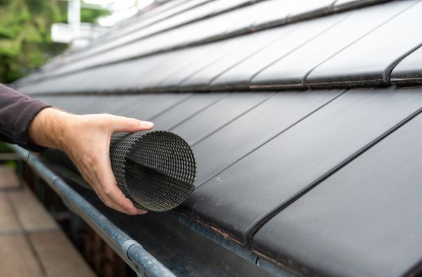 Gutter Mesh Installation in Elgin