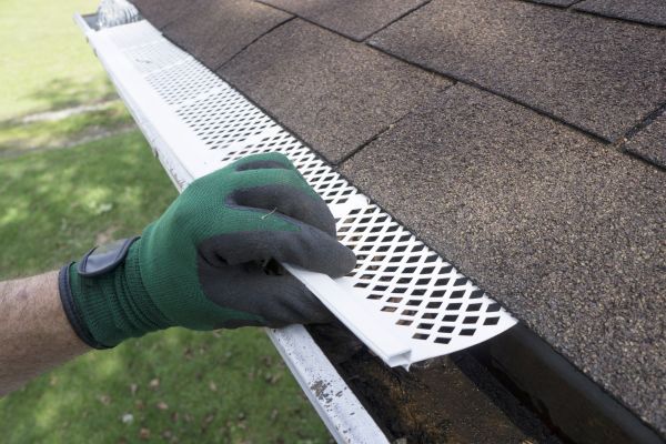 Gutter Filter Installation in Elgin